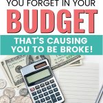 Budgeting Categories You Probably Forgot About